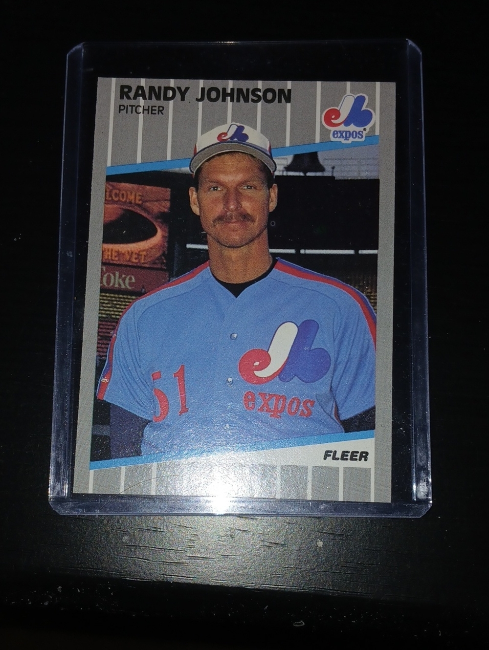 Randy Johnson, "The BIG Units" 89 Fleer Rookie